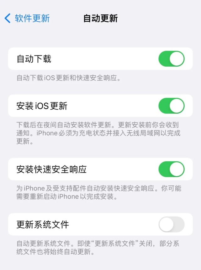 甘泉苹果手机维修分享苹果快速安全响应更新有必要安装吗 
