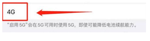 甘泉苹果13维修分享iPhone 13恒定4G设置方法 